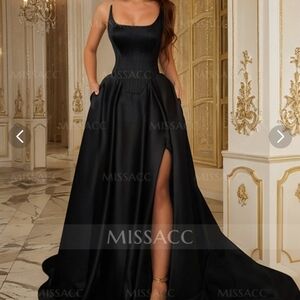 Black Wedding/Prom Dress size 0-2